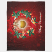 CHRISTMAS FLEECEDECKE (Vorderseite)