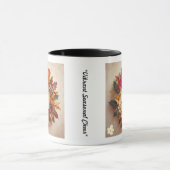 "Christmas Floral Art" Tasse (Zentrum)