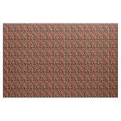 Christmas Floral Black Stoff (Yard (91,4 cm))