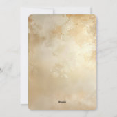 Christmas Floral Holiday Card Feiertagskarte (Rückseite)