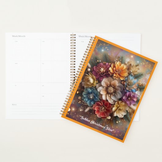 "Christmas Floral Sparkle" Planer (Anzeige)