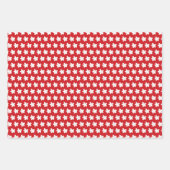 Christmas Floral Strawberry Dream Geschenkpapier Set (Vorderseite 3)