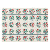 Christmas Florals Tablecloth Tischdecke (Vorderseite (Horizontal))