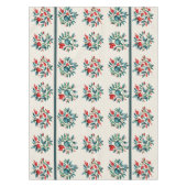 Christmas Florals Tablecloth Tischdecke (Vorderseite)