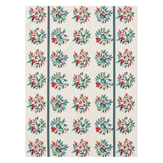 Christmas Florals Tablecloth Tischdecke (Vorderseite)