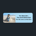 Christmas! Florida Snowman Address Labels<br><div class="desc">In Florida wird es vielleicht nicht schnee - aber wir wissen,  wie man Party! Unser Snowman Liebe den Strand und schmilzt nicht.</div>