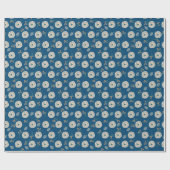 Christmas Flower gift wrap Geschenkpapier (Flach)