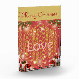 Christmas flower of life gift love fotoblock