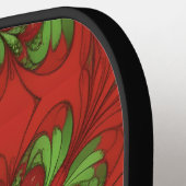 Christmas Flower Pickleball Schläger (Linke Seite)