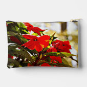 Christmas Flowers Zubehörtasche (Rückseite)