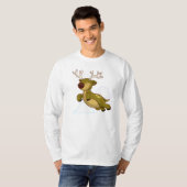 Christmas Flying Rentier T-Shirt (Vorne ganz)