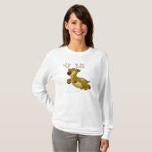 Christmas Flying Rentier T-Shirt (Vorne ganz)