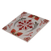 Christmas Folk Nordic Art Fliese (Seite)