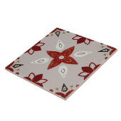 Christmas Folk Nordic Art Fliese (Seite)