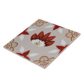 Christmas Folk Nordic Art Fliese (Seite)