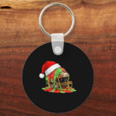 Christmas Football Drip Boys Ice Cream Drip Camo S Schlüsselanhänger (Vorderseite)