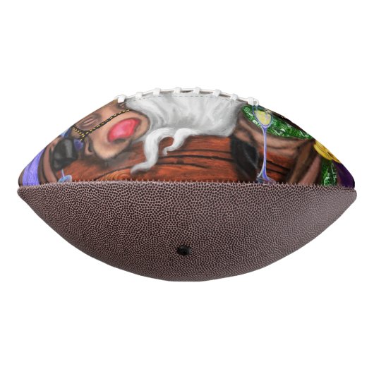 Christmas Football Gift Santa and Reindeers - Fun (Gedreht 270)