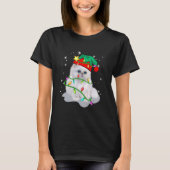 Christmas for men women kids ELF Fluffy Cat T-Shirt (Vorderseite)