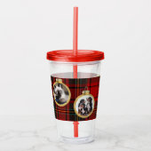 Christmas Foto Baubles Mersing Sessing Hope Acryltrinkbecher (Vorderseite)