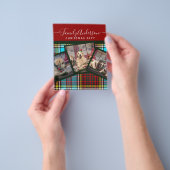 CHRISTMAS FOTO GIFT - Anderson Tartan Collage Flyer (Gruppe)