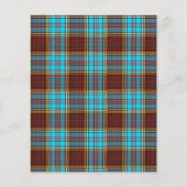 CHRISTMAS FOTO GIFT - Anderson Tartan Collage Flyer (Hinten)