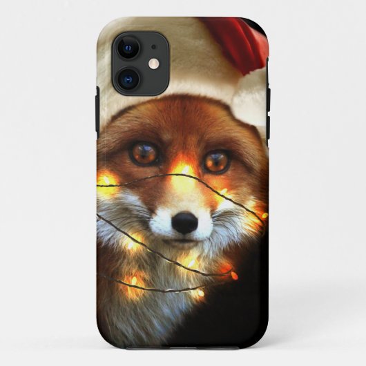 Christmas fox Case-Mate iPhone hülle (Rückseite)