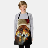 Christmas fox schürze (Getragen)