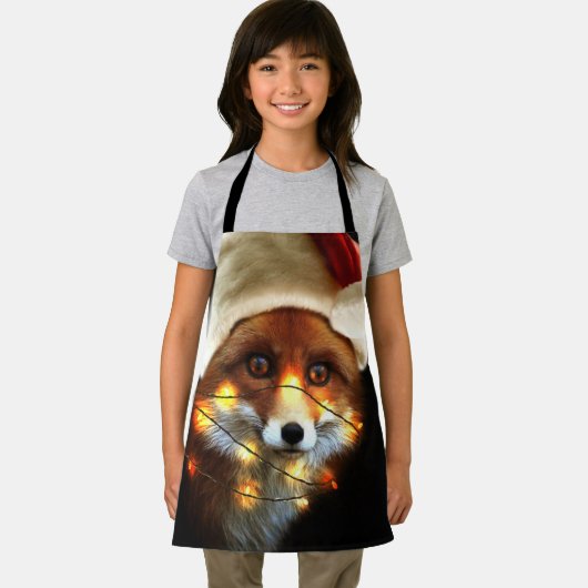 Christmas fox schürze (Insitu)