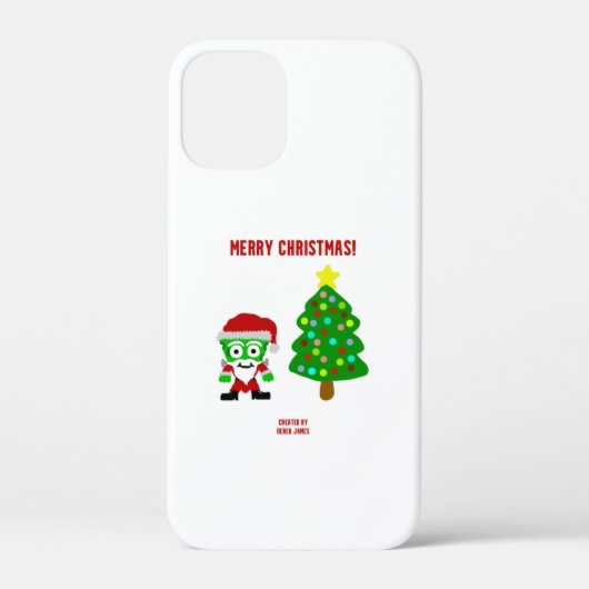 Christmas FrankenCheese Apple iPhone 12 Mini-Fall Case-Mate iPhone Hülle (Rückseite)