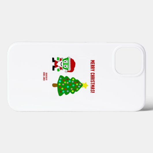 Christmas FrankenCheese Apple iPhone 13 Fall Case-Mate iPhone Hülle (Rückseite (Horizontal))