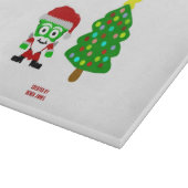 Christmas FrankenCheese Cutting Board Schneidebrett (Ecke)