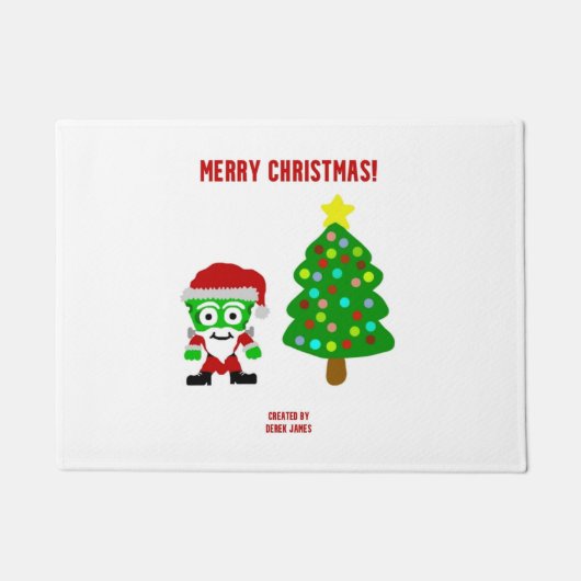 Christmas FrankenCheese Door Mat Fußmatte (Vorderseite)