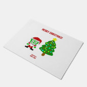 Christmas FrankenCheese Door Mat Fußmatte (Schrägansicht)