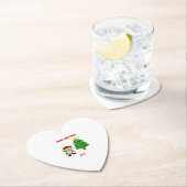 Christmas FrankenCheese Heart Paper Untersetzer (Vor Ort)