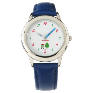 Christmas FrankenCheese Kids Blue Watch Armbanduhr