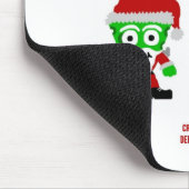 Christmas FrankenCheese Mouse Pad Mousepad (Ecke)