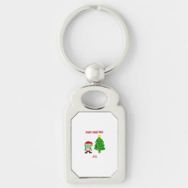 Christmas FrankenCheese Rectangle Schlüsselanhänge Schlüsselanhänger