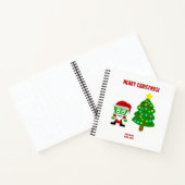 Christmas FrankenCheese Spiral Notebook Notizblock (Innenseite)