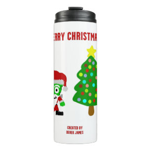 Christmas FrankenCheese Thermal Tumbler Thermosbecher