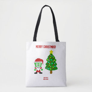 Christmas FrankenCheese Tote Bag Tasche