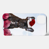 Christmas French Bulldog Case-Mate iPhone Hülle (Rückseite (Horizontal))