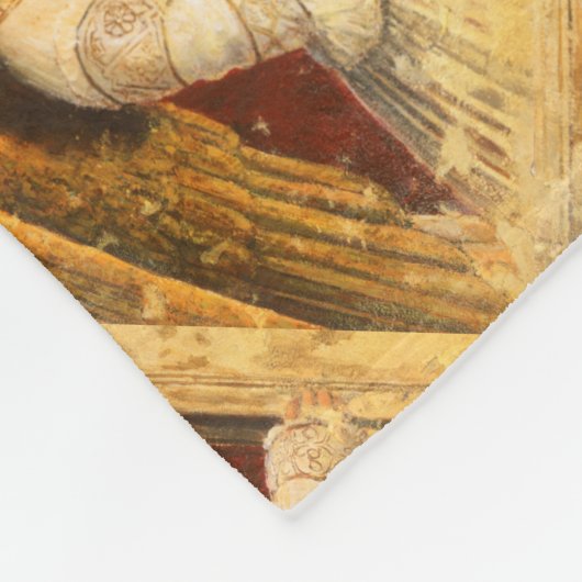 Christmas Fresco Angel Fleecedecke (Ecke)