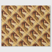 Christmas Fresco Angel Geschenkpapier (Flach)