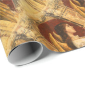 Christmas Fresco Angel Geschenkpapier (Rolleneckpunkt)