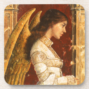 Christmas Fresco Angel Getränkeuntersetzer