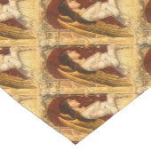 Christmas Fresco Angel Kurzer Tischläufer (Ecke)