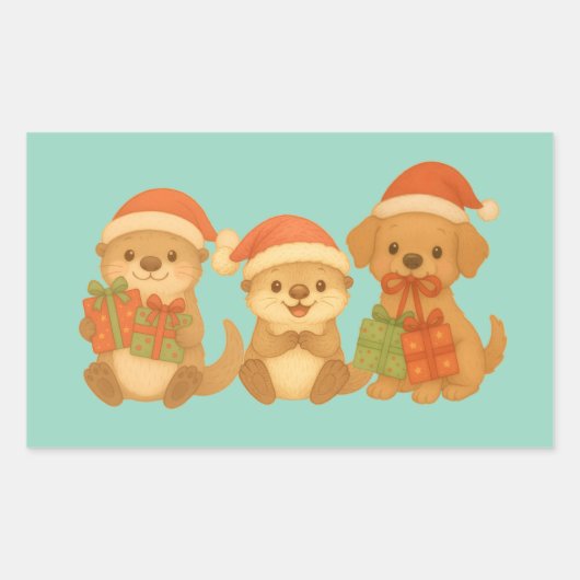 "Christmas Friends" Sticker (Vorderseite)