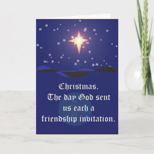 Christmas: Friendship Einladung
