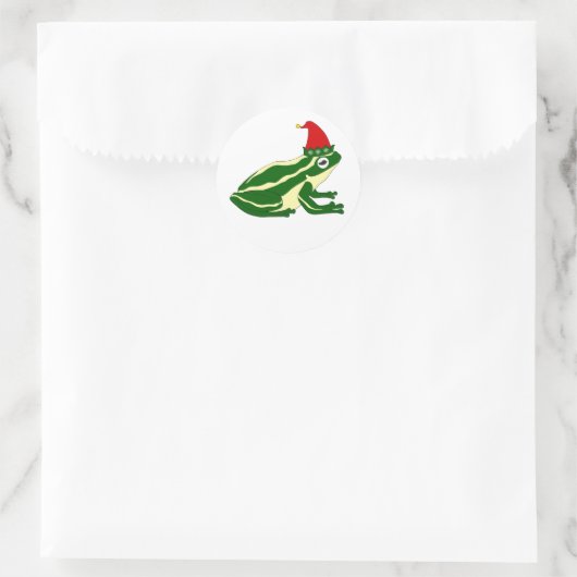 Christmas Frog Stickers (Tasche)