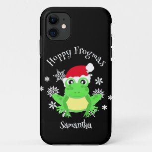 Christmas Frosch Weihnachtsmannmütze Novelty Funny Case-Mate iPhone Hülle